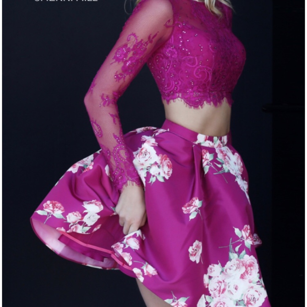 Sherri Hill two piece dress